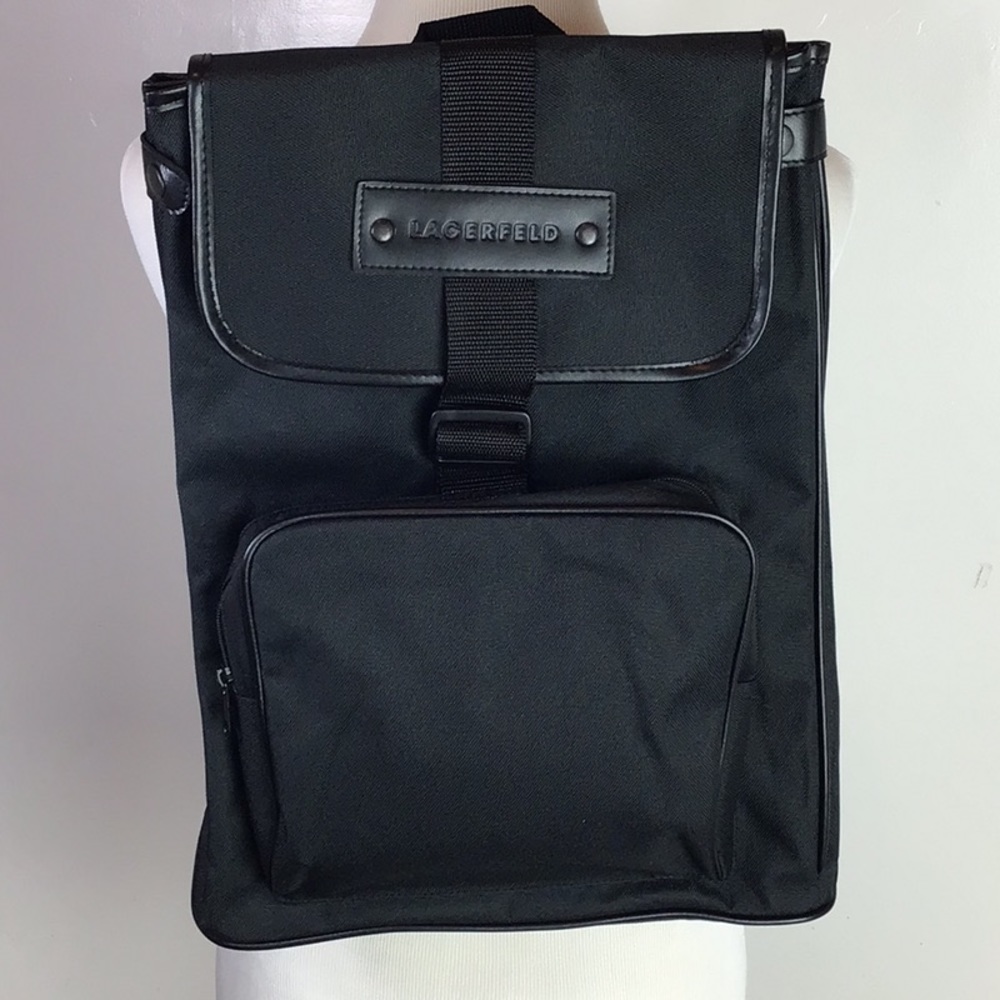 Karl Lagerfeld | Extra Large Black Backpack NWT